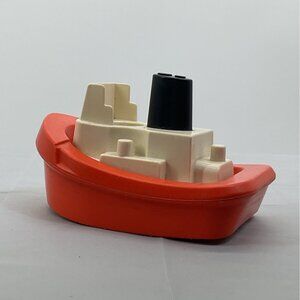 Fisher Price Little People Offshore Cargo Base Tug Boat #945
